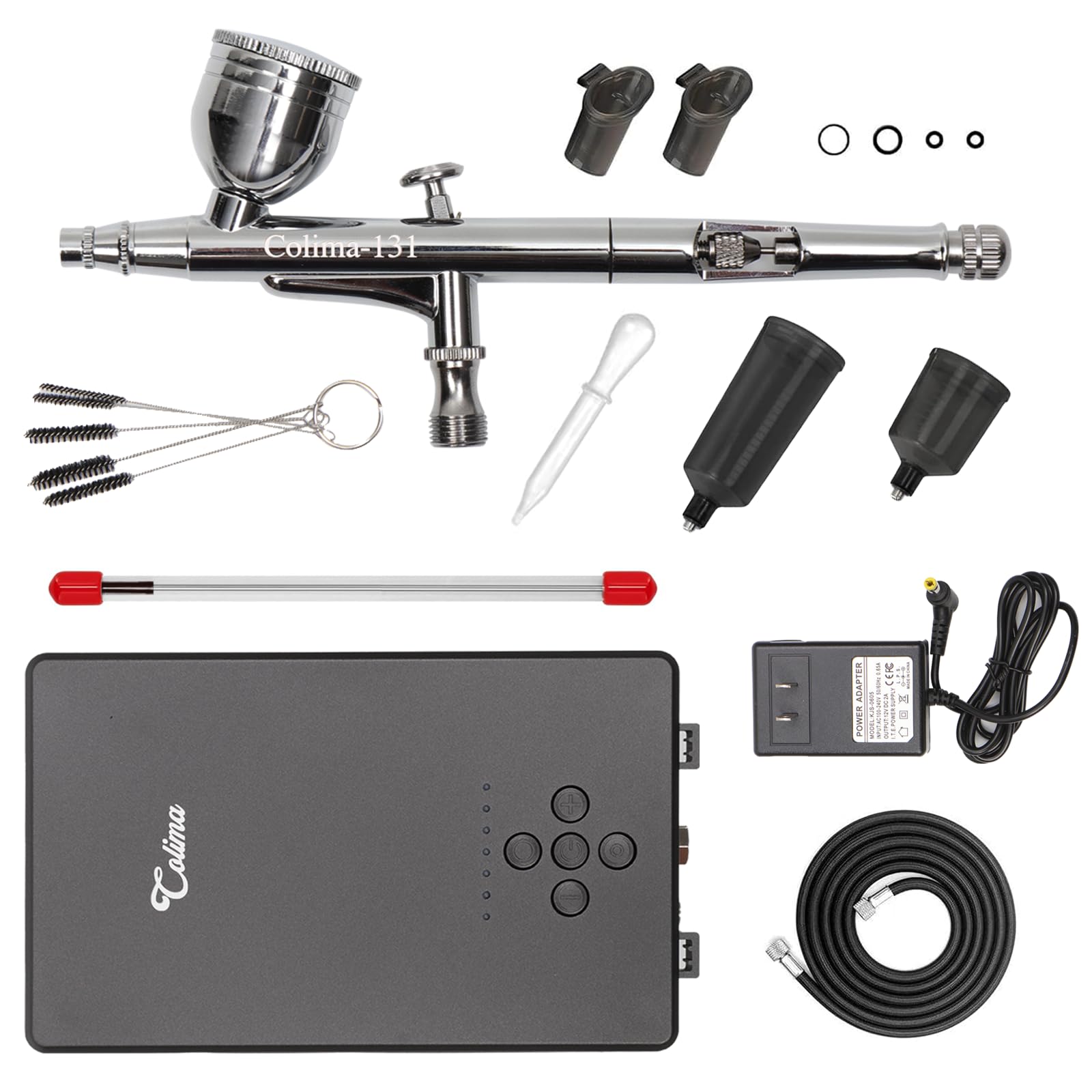 Amazon.com: Airbrush Kit with Air Compressor, 55PSI High Pressure